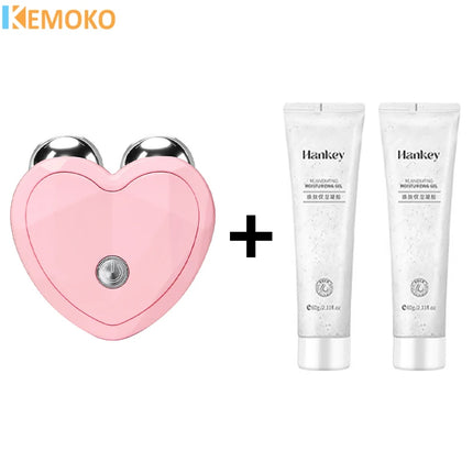 Micro Current Face Beauty Instrument Mini Portable Face Slimming Massager EMS Delicate Contour Lifting Firm Skin Beauty Device