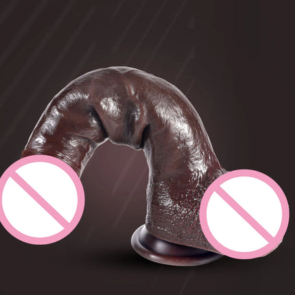 Realistic Sliding Foreskin Dildo for Women Testicles Penis Sexy Adult Strapon Dildos Masturbator Big Dick Anal Plug 18+ Sex Toys