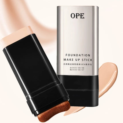 2-in-1 Foundation Stick - All-in-one coverage, waterproof and long-lasting, natural finish, suitable for all skin tones.