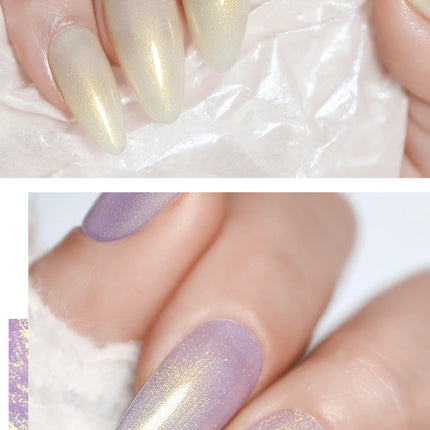NailCo 10ml Gold Pink Pearl Shell Base Gel Polish 10 Colors Auroras 3D Thread Shell Gel Semi Permanent Soak Off UV LED Nails Art