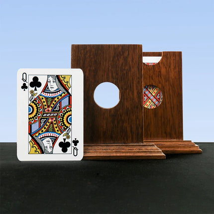 Magic Card Exchange Gimmick Remote No Touch Card Change Holder Flying Card Skill Collector Playing Cards Street Bar Magic