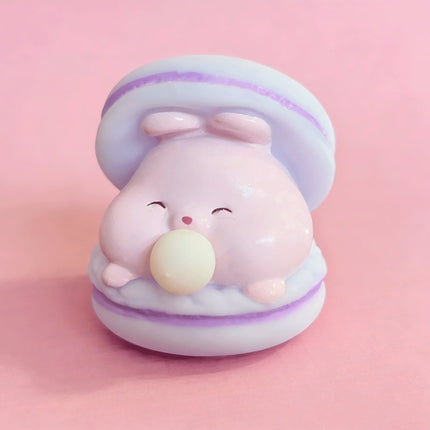 Cute Animal Frog Spitting Bubble Burger Stress Relief Pinch Children's Toys Office Funny Vent Toys Desktop Decorative Ornaments