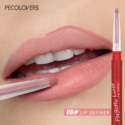 1PC Rich Pigmented, Waterproof, Silky, Durable, Non-stick Cup, Creamy Matte Lip Liner, Perfect for Date and Daily Use
