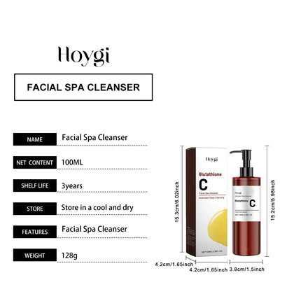 Vitamin C Cleansing Oil Makeup Remover Oil Deep Cleansing Pore Dirt Remove Blackhead Non-greasy Smooth Refreshing Cleansing Oil