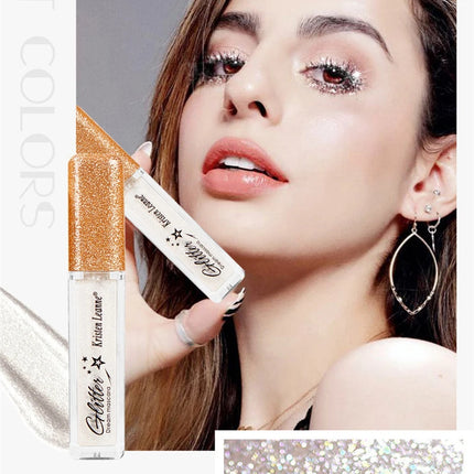 Diamond Glitter Mascara Fast Dry Eyelashes Curls Extension Make Up Waterproof Long-lasting Lengthens Beauty Eye Lashes Makeup