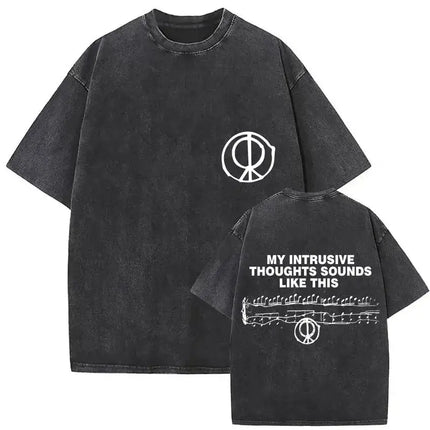 Harajuku Vintage Clothing  Vintage Washed Rosalia Lux Tour 2025 T Shirt Harajuku Aesthetic Oversized T-shirts Unisex