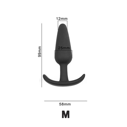 Silicone Dildo Anal Plugs Butt Plug Stopper Dilator Prostate Massager Vaginal Stimulator Adult Sex Toys for Men/Women Trainer