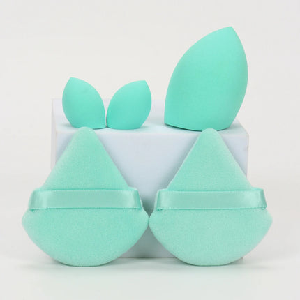 5Pcs Professional Makeup Sponge Set - Soft, Gentle, Multi-Purpose Tools for Perfect Foundation, Powder and Blush Application