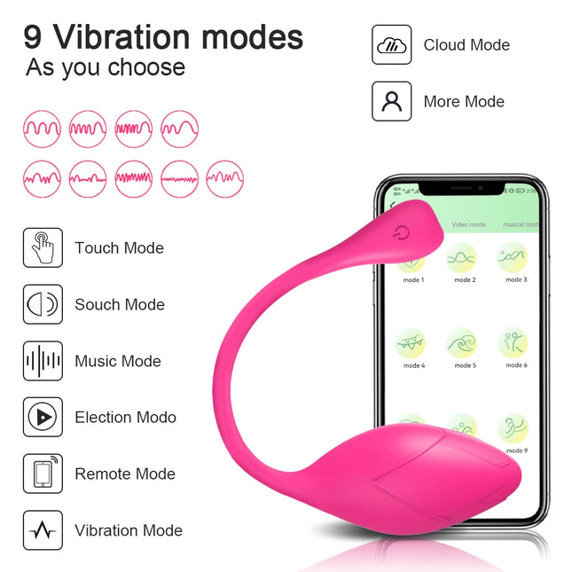 Wireless Bluetooth APP Vibrator Sex Toys for Women Remote Control Egg Clitoris Stimulator G Spot Massager Adults Female Panties