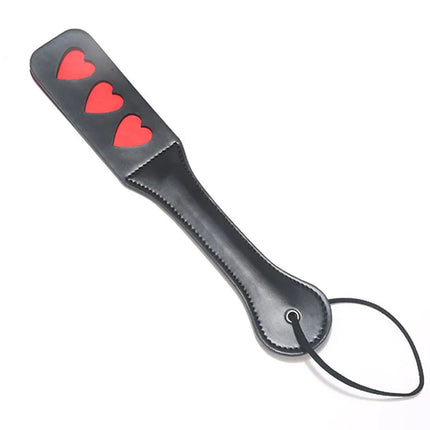 Sex Red Heart XOXO Hollow Out Words Flirting BDSM Toys Paddle Split Whip Hollow out Flogger Sexy Adults Products for Lovers