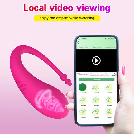 Wireless Bluetooth Powerful Vagina Vibrator Clitoris G Spot Vibrating Love Egg APP Long Distance Control Clit Sex Toys for Women