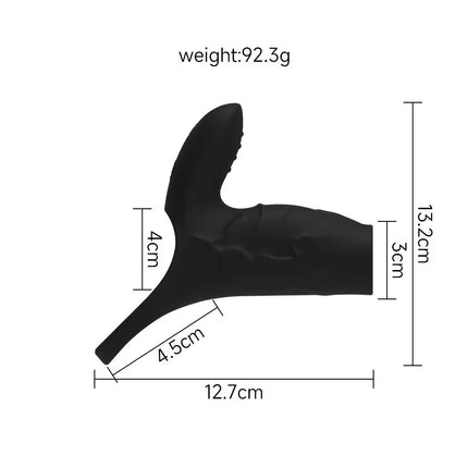 Vibrating Penis Sleeve Cock Ring G Spot Stimulate Sex Toys for Men 10 Vibration Modes Erection Trainer Delay Ejaculation Sex Toy
