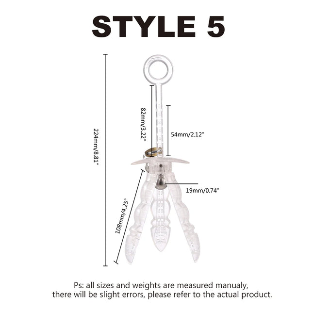 1 pc, Adjustable Huge Stainless Steel Anal Dilator Metal Vaginal Speculum Fisting Vaginal Dilator Anal Training Adult Sex Toys