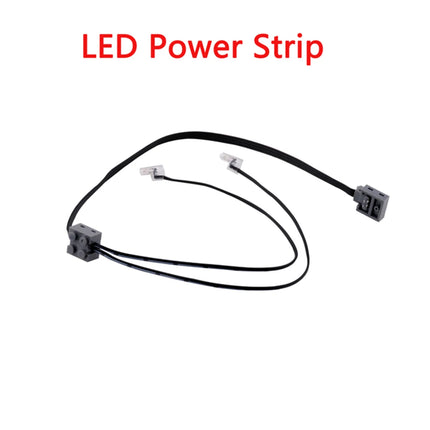 Technical Electronic Building Block MOC Refit Accessories Micro-motor RC Power Functions Parts Creative DIY Car Bricks Kids Toys