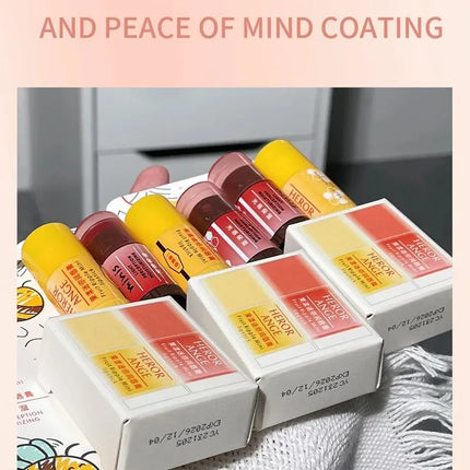 HERORANGE HR603 Fruit Mini Lip Balm Two Pack Set Moisturizing Lipstick Moisturizing Autumn and Winter Lip Mask Anti-Drying