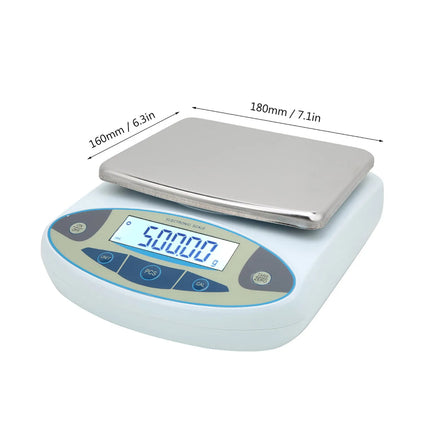 5000g 0.01g Digital Precision Scale Weighing Electronic Balance Jewelry Scale Digital Precision Scale