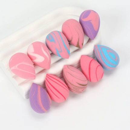 10/20/30/50/100Pcs Mini Makeup Sponge Set, Dual-Use Wet/Dry Beauty & Blenders for All Skin Types