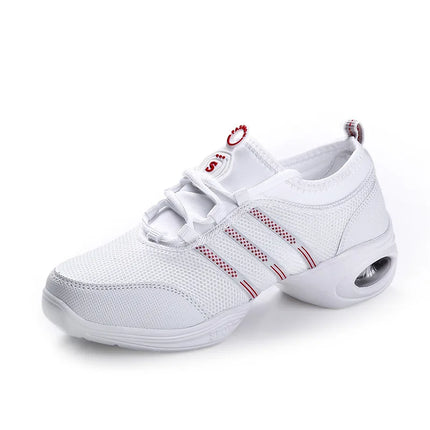 Large Size Women's Dance Shoes Soft Outsole Woman Breath Jazz Hip Hop Shoes Sports Sneakers Ladies Girl Modern Jazz Dancing 2025
