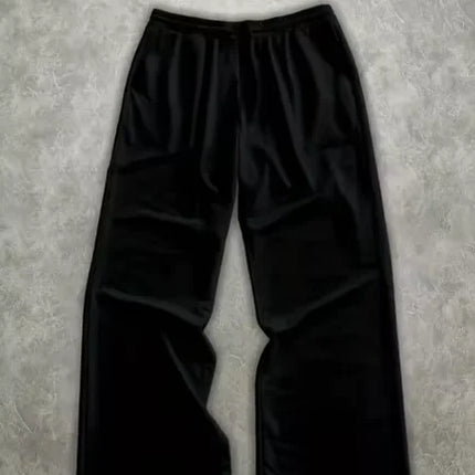 2026 Fashion New Retro Gothic Texture Loose 3D Printed Straight Leg Pants Suitable for Outdoor Street Hip-hop Casual Loose Pants