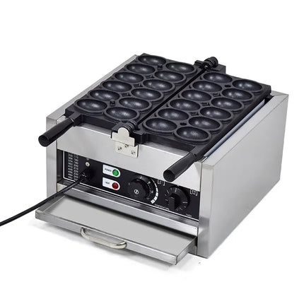 HomeWise FY-153 12 Eggs Waffle Machine Waffle Maker Bread Smiling Mold Street Snack Machine 110V 220V Electric/Gas Waffle Maker