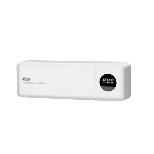 UV Toothbrush Holder Rechargeable Fast Drying Toothbrush Sterilizer With LED Display Wall-mounted Automatic Toothbrush Holders