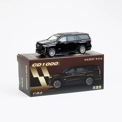 MASSDI 1:64 Scale Escalade/Suburban/CT6 Alloy Simulation Car Model Classic Adult Collection Static Display