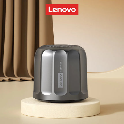 Lenovo HD107 Bluetooth 6.0 Speaker Bookshelf Camping Portable Outdoor Subwoofer TF Card USB Drive Mini TWS Stereo Music Player