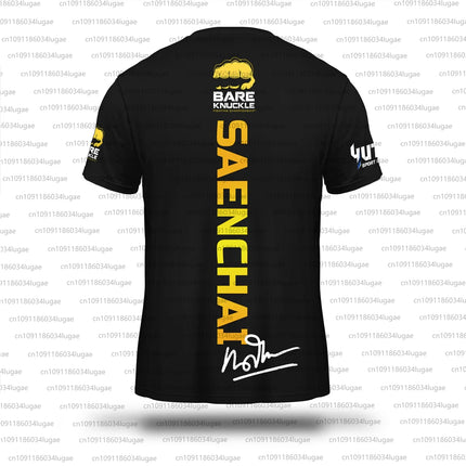 BKFC Boxing Fan Fightwear Men Women Breathable Sportswear Man Kids Summer Casual Round Neck T-shirt Male Short Sleeves Tops Tee