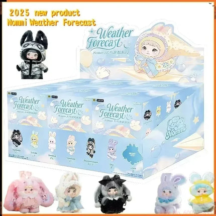 Genuine In Stock Nommi Full Range Of Blind Boxes Dolls Kawaii Vinyl Face Keychain Mystery Box Anime Figure Decoratio Collection