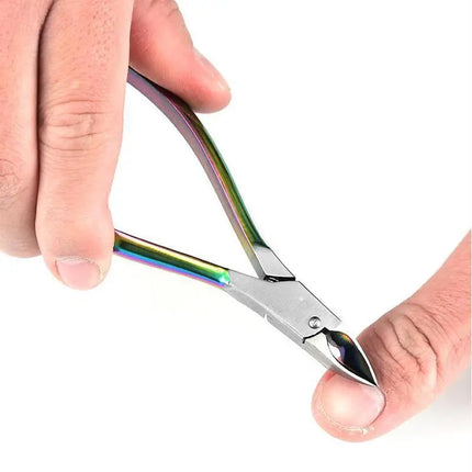 Colorful Cuticle Nippers Cuticle Cutter Clippers Nail Manicure Scissors Trimmer Dead Skin GelRemover Pusher Stainless Steel Tool