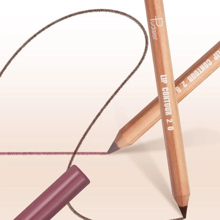 Matte 8-colors Lip Liner Pencil Lip Contour Lipstick Pen Nude Brown Lipstick Pencil Natural Lasting Waterproof Lipliner Makeup