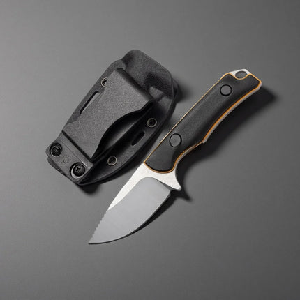 2026 new Outdoor high hardness straight knife integral backbone wilderness survival knife self-defense path-clearing small knife