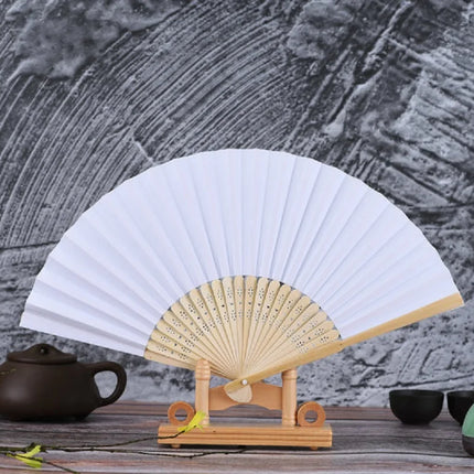 Chinese Style Folding Fan Classical Dancing Cloth Fan Vintage Plastic Animal Dragon Printing Hand Held Fans Photo Props Cosplay