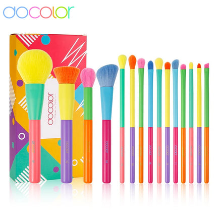Docolor Makeup Brush Set Professional 10-30pcs Eyeshadow Blush Synthetic Foundation Brush Powder Contour Cosmetic Tool For Women