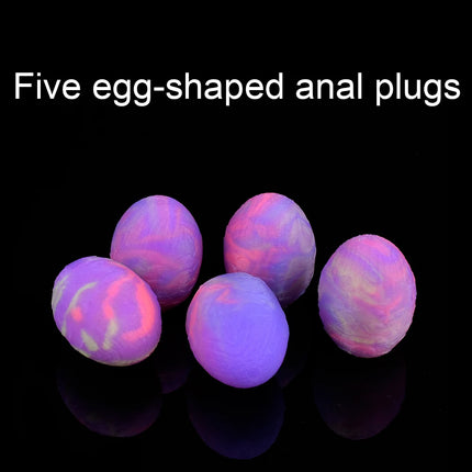 NNSX Inflatable Knot Anal Plug Expandable Butt Plug Silicone Massager Sex Toys for Women Men Squirting Horse Dildo Anal Dildo