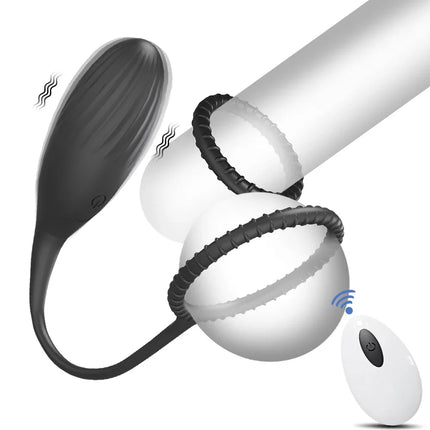 Vibrating Anal Vibrator Prostate Massager Anal Plug Cock Ring for Men Butt Plug for Gay Penis Ring Sex Toy for Male