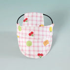 pink plaid / M (for pet 5-15kg)