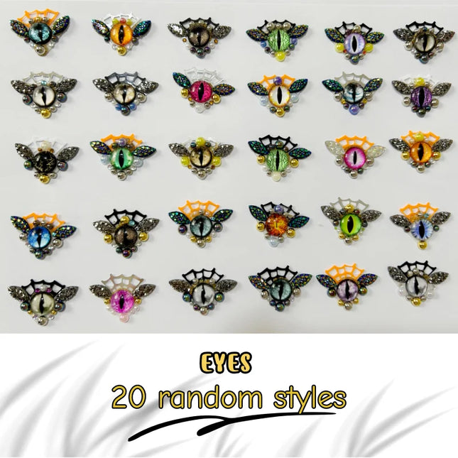 Festival Face Jewels Rhinestones Adhesive Crystal Face Gem Stickers DIY Face Painting Forehead Tattoo Stickers