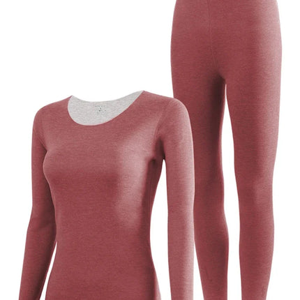 Women's Thermal Underwear Cashmere Suit Thermal Clothing Woman for Cold Seamless Thick Double Layer Winter Cloting