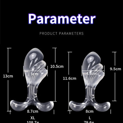 SoftButt Plug with Base Stimulator Masturbator Anal Plug Dildo Prostate Massage G-spot Anal Trainer Sex Toy for Couples