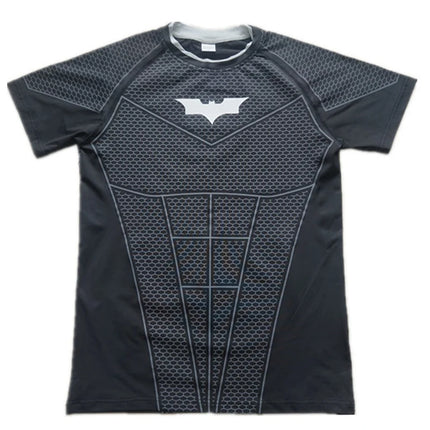 2026 New Men's Compression Quick Dry Skinny Fit Short Sleeve Athletic T-Shirt for Gym Workout Fitness Running Sport Bodybuilding