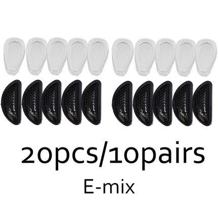 Anti Slip Eyeglasses Nasal Supports Silicone Invisible Glasses Air Cushion Nose Pads Transparent Soft Self-adhesive Nose-holder
