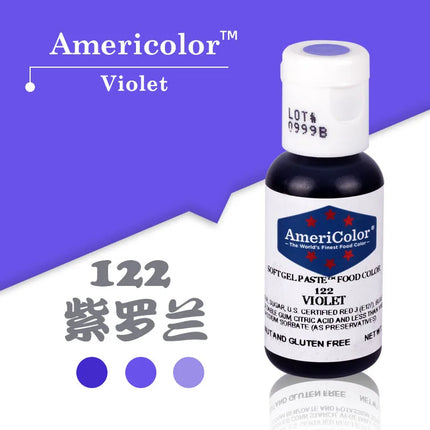 Americolor 22 colors Food Grade Dyeing Pigment Crystal Colorant Epoxy DIY Candle Soap Coloring Handmade Crafts Pigment