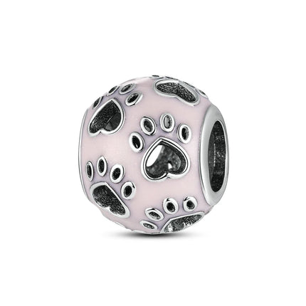 Charm Hot Sales 925 Sterling Silver Charms Beads CZ pave Round Clip Charms Fit Original Bracelet Necklace Charms Jewelry Gift