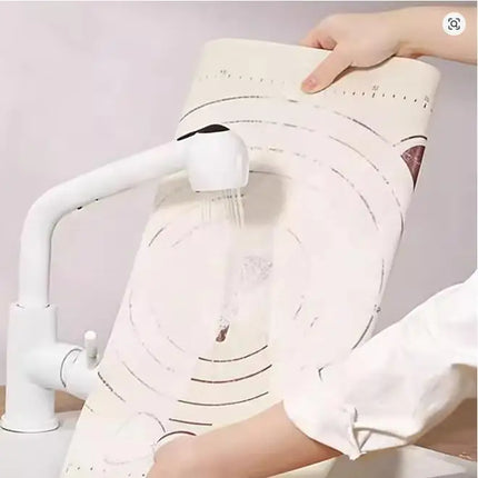 Food Grade Silicone Kneading Mat Cute Bear Anti Slip Rolling Pastry Board Large Baking Panel Household Kitchen Tools