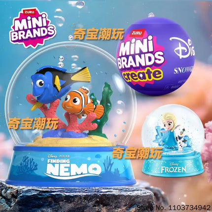 Zuru Mini Brands Disney Diy Crystal Ball Assorted Blind Surprise Box Capsule Toy Set Collectible Gift In Stock New 2026