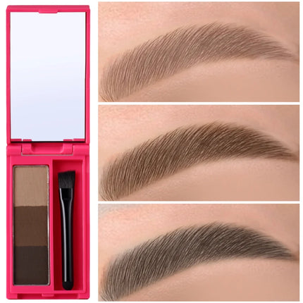 Waterproof Professional Eyebrow Powder Black Brown Coffe Lasting Eyeshadow Eye Brow Palette with Brush eyebrow pencli Eye Brows