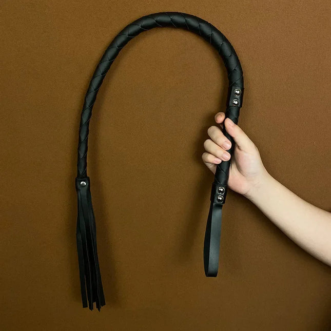 85CM High Quality Pu Leather  Whip Spanking Paddle Slave Spanker BDSM Fetish Couple Cosplay Games SM Flirting Fetish Sex Toys