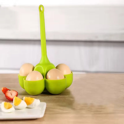 3/5 Holes Silicone Egg Cooker High Temperature Resistant Steamed Egg Tray Food Grade Complementary Food Make Kitchen Tools