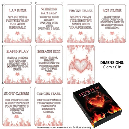 sex toys for Couple let's play Interactive Game Cards 50PCS Color Box Pack Romantic Lover Fun intimate sex game Adult products